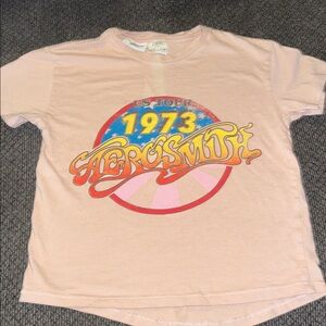 Zara Kids 7 Aerosmith Tee